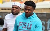 Jae Lamar arriving at his official visit to Florida State (Matt LaSerre/Warchant)