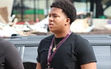 Florida State legacy recruit Aaron Thomas on his official visit (Matt LaSerre/Warchant)