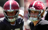 Ryan-Grubb-compares-Ty-Simpson-Keelon-Russell-QB-battle-to-Washington-Michael-Penix-Jr