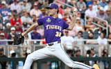 NCAA Baseball: College World Series-Arkansas v LSU