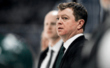 Michigan State's head coach Adam Nightingale looks on during the third period in the game against Ohio State on Saturday, Feb. 24, 2024, at Munn Arena in East Lansing. - Nick King, USA TODAY Sports