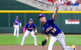 NCAA Baseball: College World Series-Arkansas v LSU