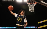 Louisville commit Mikel Brown dunks on Kentucky commit Malachi Moreno