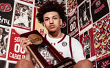South Carolina basketball recruiting target Justin Caldwell. Photo credit: Justin Caldwell | @JustinC2026 on Twitter/X