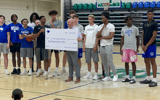 Kentucky MBB donates $40,000 toward tornado relief effort during satellite camp at North Laurel