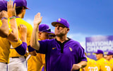 Can LSU head coach Jay Johnson and the Tigers win another CWS National Championship on Sunday? (Photo: LSU Baseball)