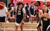 Tay Kinney and Jasper Johnson (Photo via Jonae McCloud, USA Basketball)