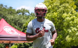 South Carolina DL target PJ Dean works out at the Gamecocks' camp (Photo: Katie Dugan | GamecockCentral.com)