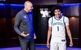 Tay Kinney on Kentucky official visit (UK Athletics)
