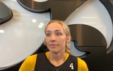 Kylie Feuerbach is gearing up for her sixth season of college basketball. (Photo by Kyle Huesmann)