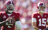 Alabama QBs Jalen Milroe and Ty Simpson