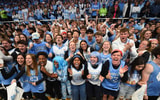North Carolina Tar Heels fans