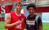 Four-star offensive tackle Cameron Wagner and Nebraska four-star QB commit Trae Taylor