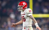Rutgers Football quarterback Athan Kaliakmanis