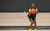 Georgia Tech transfer Chit-Chat Wright looks to make an impact as a sophomore. (Photo by Dennis Scheidt)