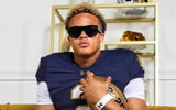 Kaydon Finley during his Notre Dame official visit photoshoot