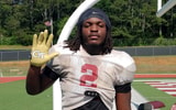 Chris Carbin at Hillgrove practice with GT glove