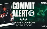 Chris Addison commits to Michigan State