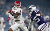 Ian Strong - Rutgers wide receiver in the 2024 Rate Bowl
