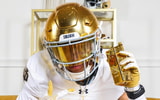 Devin Fitzgerald photoshoot from his Notre Dame official visit
