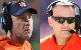 Auburn HC Hugh Freeze, Former Auburn HC Bryan Harsin