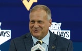 West Virginia head coach Rich Rodriguez speaks with the media during 2025 Big 12 Football Media Days