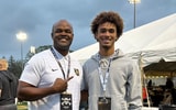 Joelle Arnett and Coach Smith.