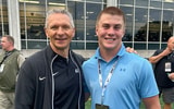 Landon Everett and Jeff Monken