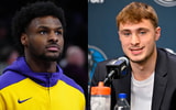Los Angeles Lakers G Bronny James and Dallas Mavericks F Cooper Flagg