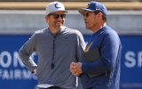 Cal head coach Justin Wilcox and general manager Ron Rivera