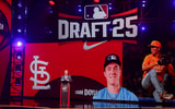 Liam Doyle MLB Draft. Credit: Brett Davis-Imagn Images