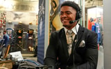 Auburn EDGE Keldric Faulk at SEC Media Days 2025
