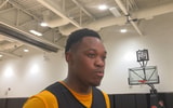 Cam Manyawu met with the media on Tuesday. (Photo by Kyle Huesmann)