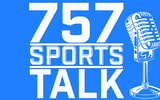 757 Sports Talk Logo Gradient