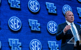 Mark Stoops at the 2023 SEC Media Days, Denny Simmons : The Tennessean : USA TODAY NETWORK