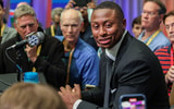 Florida QB DJ Lagway at SEC Media Days