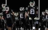 The Trinity Shamrocks took to the field before a Kentucky high school football game.