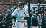 St. Peter's University outfielder Tommy Kendrick