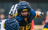 Edward Vesterinen - WVU Spring Football Practice