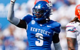 Kentucky LB Alex Afari, via Jordan Prather-Imagn Images
