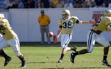 Durant Brooks punting at Georgia Tech