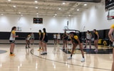 The Hawkeyes had their final open media practice on Tuesday. (Photo by Kyle Huesmann)