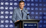 Cal head coach Justin Wilcox at ACC Kickoff 2025