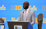 UCLA head coach DeShaun Foster