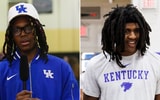 Photo of Jasper Johnson (left) via Dylan Ballard, A Sea of Blue | Photo of Jayden Quaintance via Marissa Gilchrist, UK Athletics