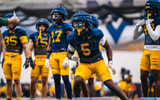 West Virginia defensive back Fred Perry during practice