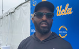 UCLA head coach DeShaun Foster