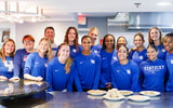 Kentucky women's basketball volunteers at the Ronald McDonald House | Eddie Justice, UK Athletics