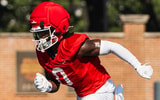 Rutgers Football wide receiver DT Sheffield during Training Camp