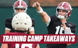 Alabama Fall Camp Takeaways